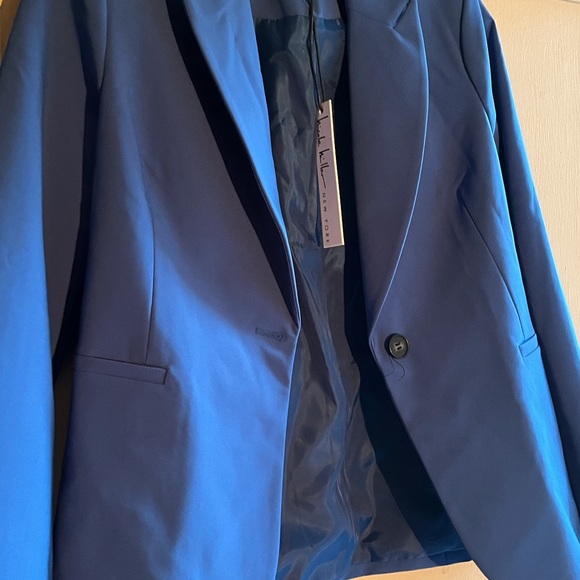 SELLING NICOLE MILLER BLAZER SIZE  S COLOR ROYAL BLUE BNWT - Picture 12 of 14